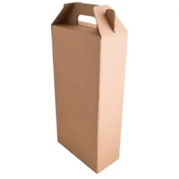 Back Kraft Double 750ml Wine Bottle Gift Box